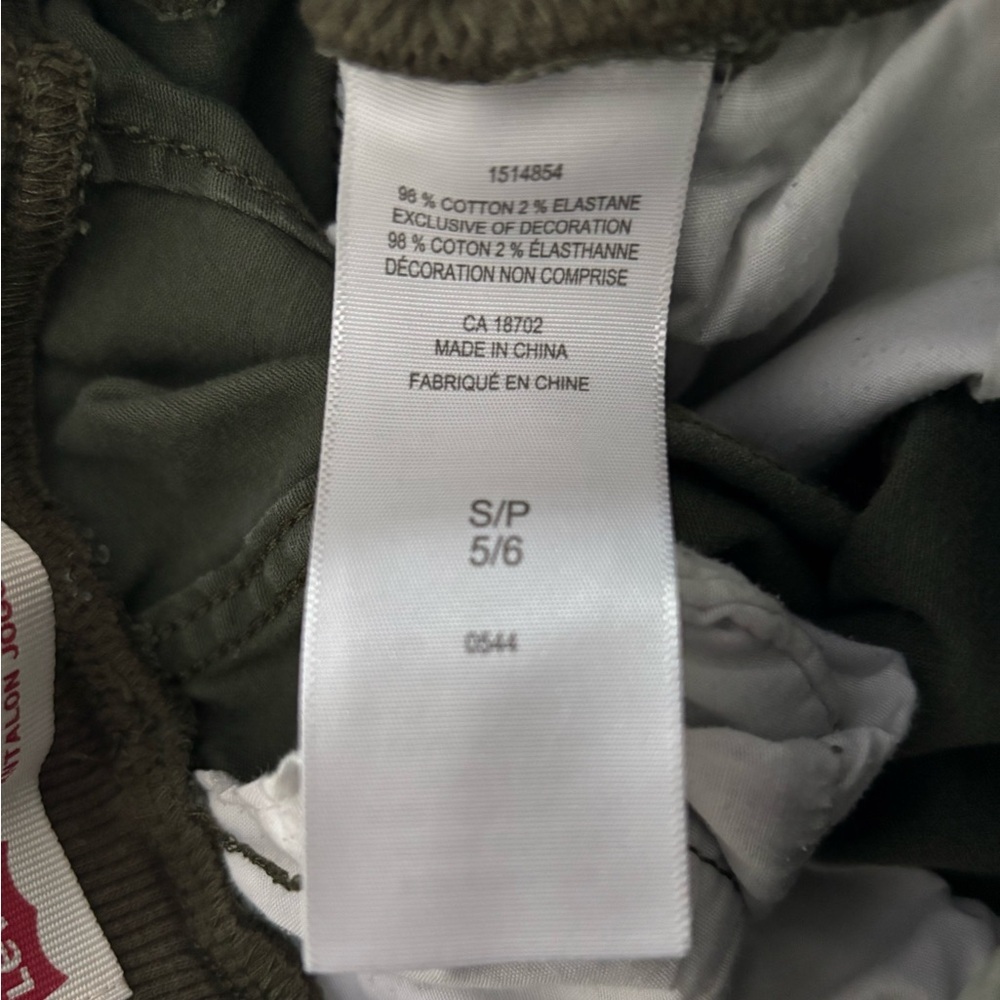 (B) Levi’s Camo Jogger Pants (Boys) - Picture 6 of 8